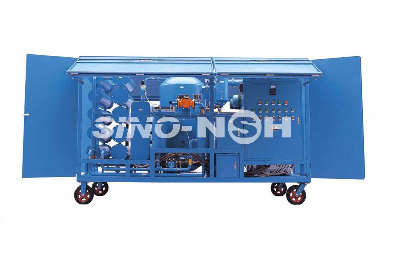 Double-Stage High-Efficiency Vacuum Insulation Oil Purifier  Model VFD