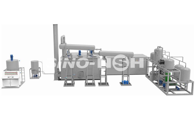 Waste Oil to Diesel Distillation Plant Model GEDD