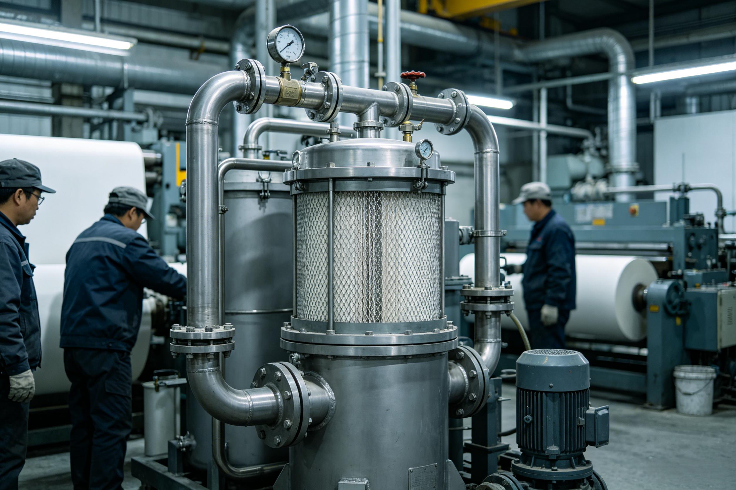 How to Eliminate Water & Varnish in Paper Mill Turbine Oil: The Role of Vacuum Dehydration
